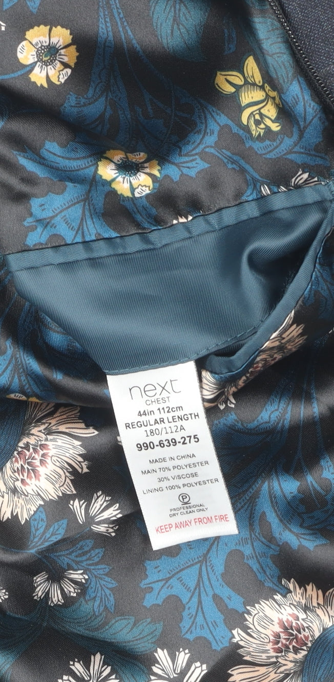 Mens UK Size 44 NEXT Regular Blue Suit Jacket