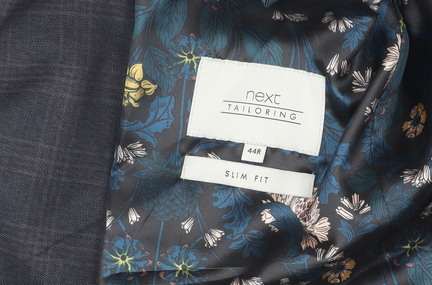 Mens UK Size 44 NEXT Regular Blue Suit Jacket