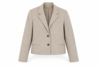 Womens UK Size XS MNG Regular Beige Blazer