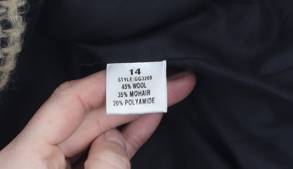 Womens UK Size 14 Gold by Michael H Beige