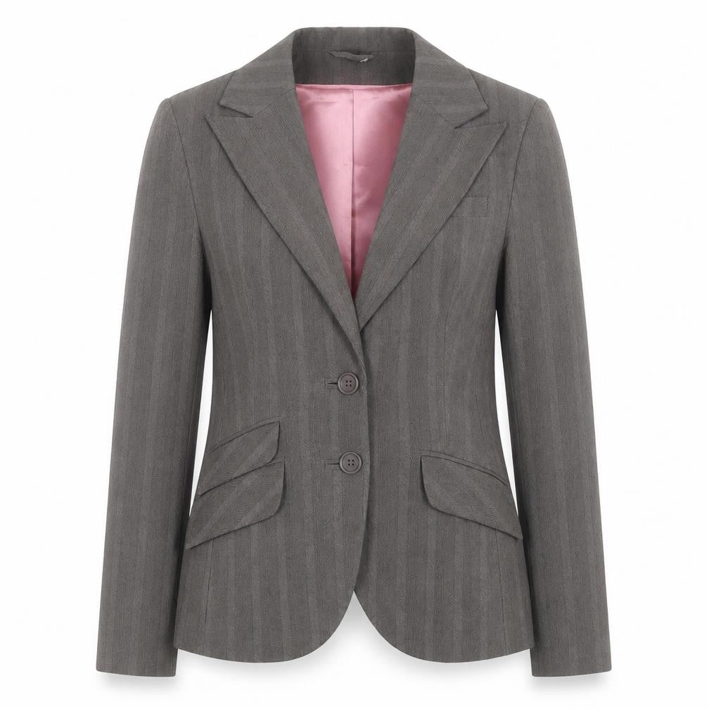 Womens UK Size 12 New Look Regular Grey Blazer