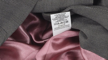 New Look Women's Grey Pinstripe Blazer UK 12