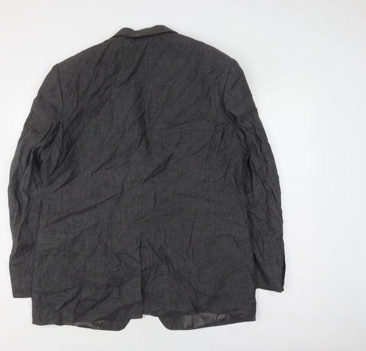 Mens UK Size 44 Marks and Spencer Regular Grey Suit Jacket