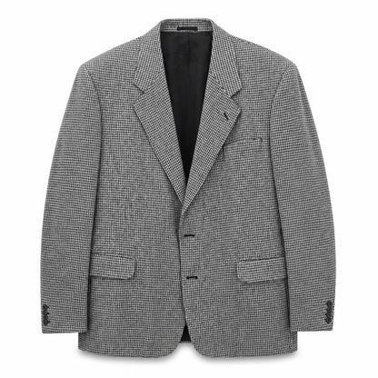 Quality Casuals Men's Grey Check Blazer, 44R, Classic