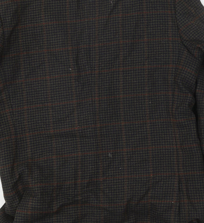Mens UK Size 40 Periscope Regular Brown Suit Jacket