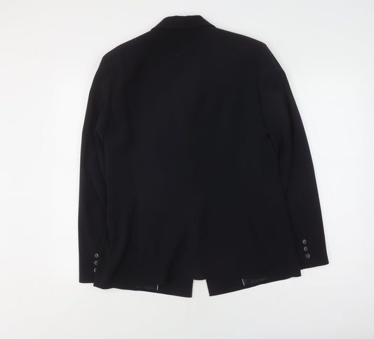 Per Una Women's Black Suit Jacket Size 14 Regular