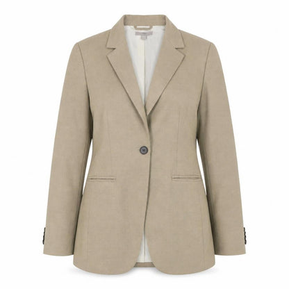 Womens UK Size 6 H&M Regular Beige Suit Jacket