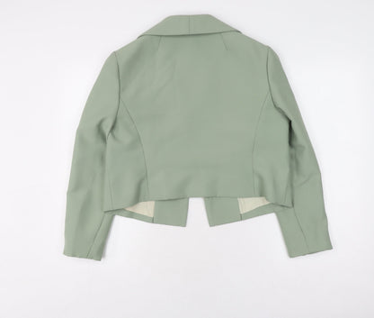Peggy French Couture Women's Green Blazer, Size 18