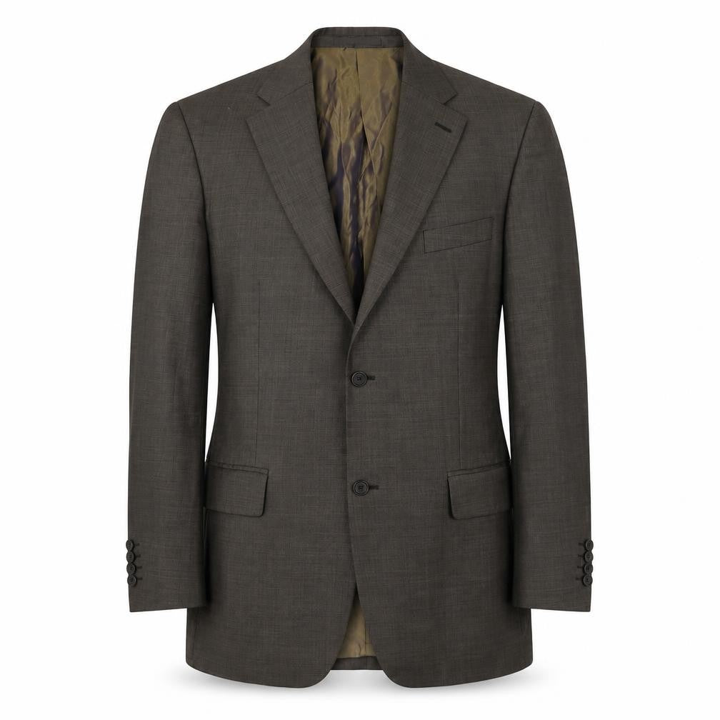 Mens UK Size 42 Greenwoods Regular Brown Suit Jacket
