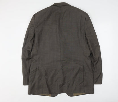 Mens UK Size 42 Greenwoods Regular Brown Suit Jacket