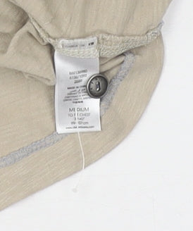 Mantaray Men's Beige Graphic Print Polo, M