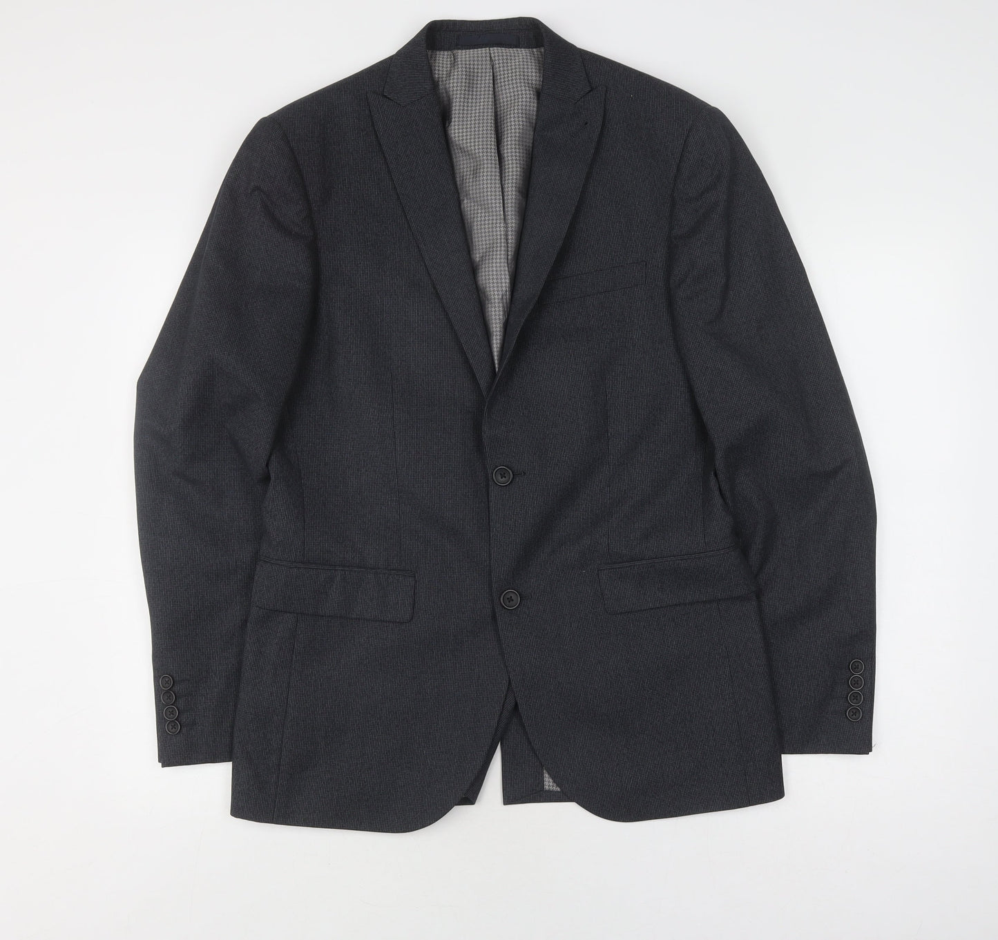 Mens UK Size 38 NEXT Regular Grey Suit Jacket