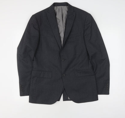 Mens UK Size 38 NEXT Regular Grey Suit Jacket