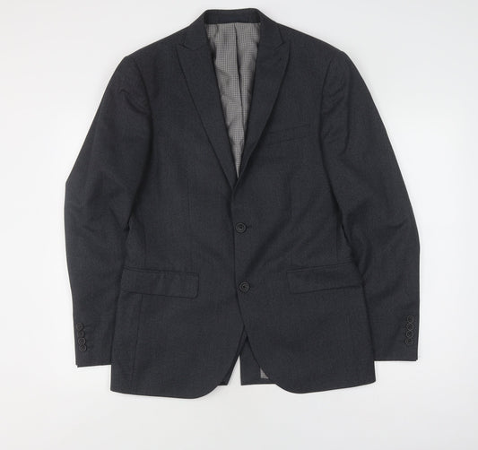 Mens UK Size 38 NEXT Regular Grey Suit Jacket