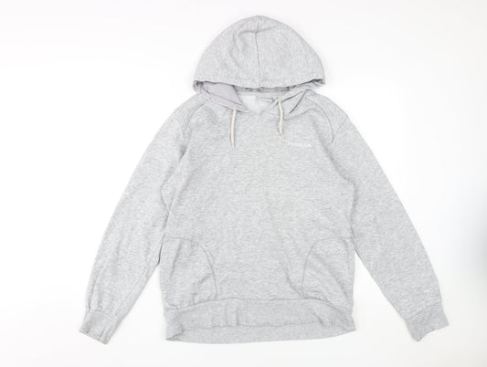 Womens UK Size 12 LA Gear Grey Pullover Hoodie