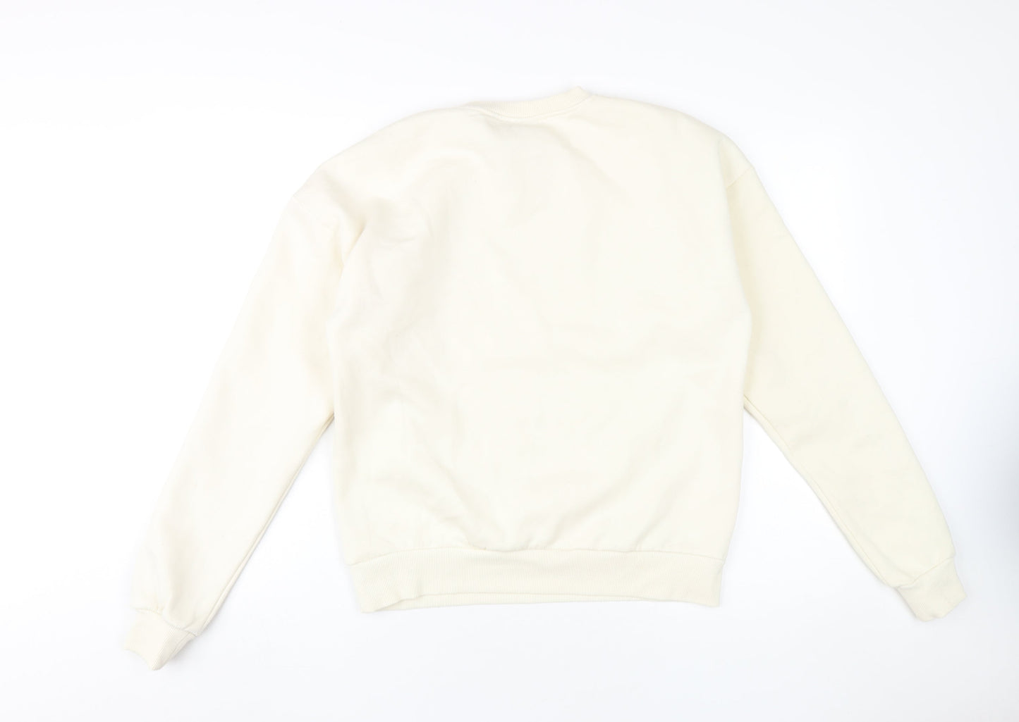 Fila Unisex Ivory Pullover Sweatshirt S Casual