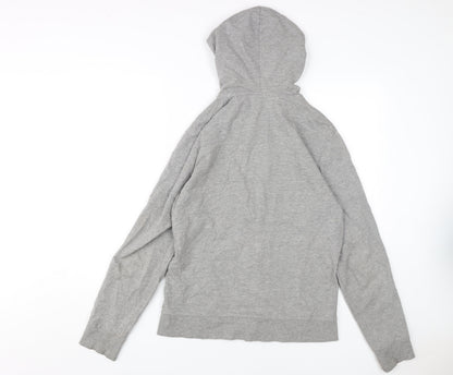 Mens UK Size S JACK & JONES Grey Full Zip Hoodie