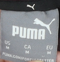 Mens UK Size M PUMA Brown Pullover Hoodie