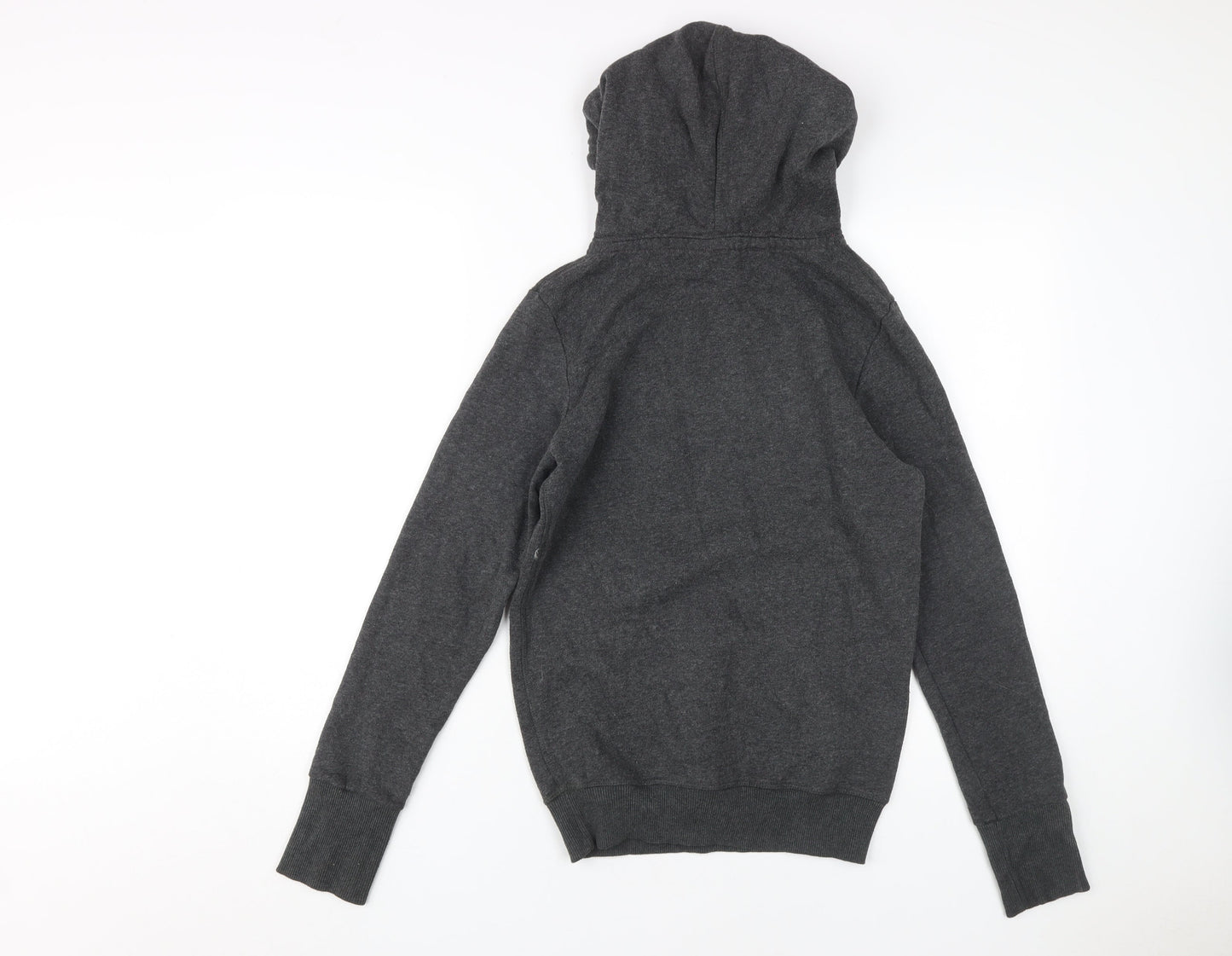 Womens UK Size S Superdry Grey Pullover Hoodie