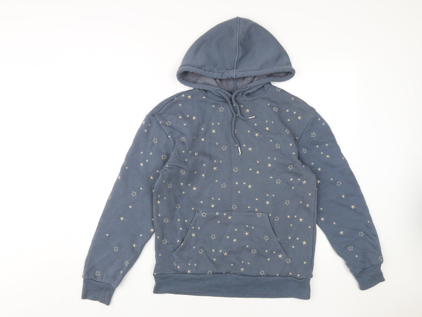 Womens UK Size 10 Marks and Spencer Blue Pullover Hoodie