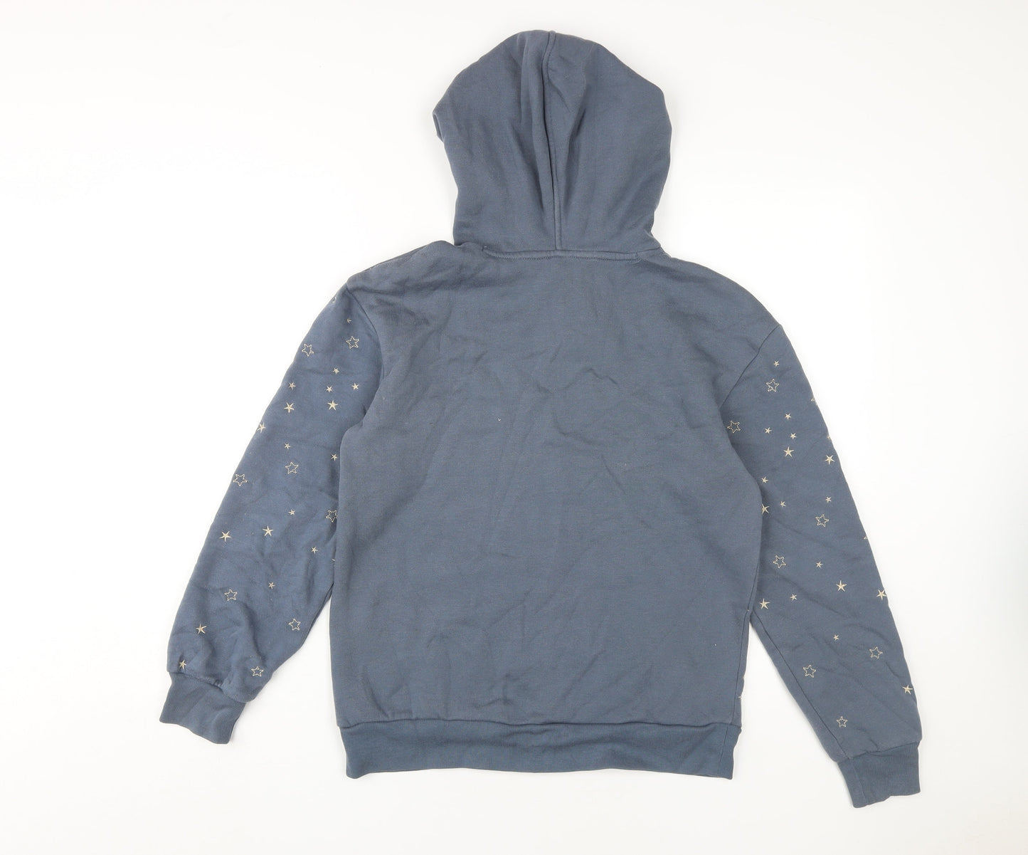 Womens UK Size 10 Marks and Spencer Blue Pullover Hoodie