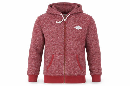 Mens UK Size S Jack Wills Red Full Zip Hoodie
