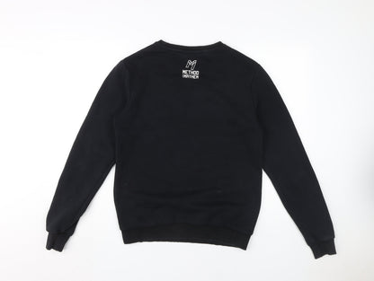 Method and Mayhem Men's Black XS Pullover Sweatshirt