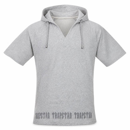 Mens UK Size M Trapstar Grey Pullover Hoodie