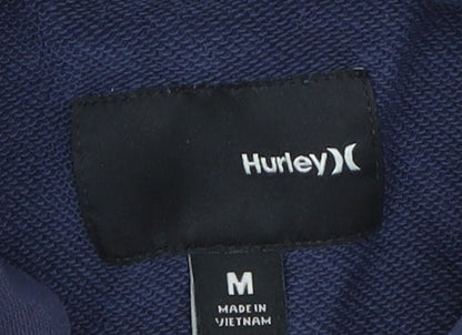 Hurley Boys Blue Pullover Hoodie Size 10-11 Years