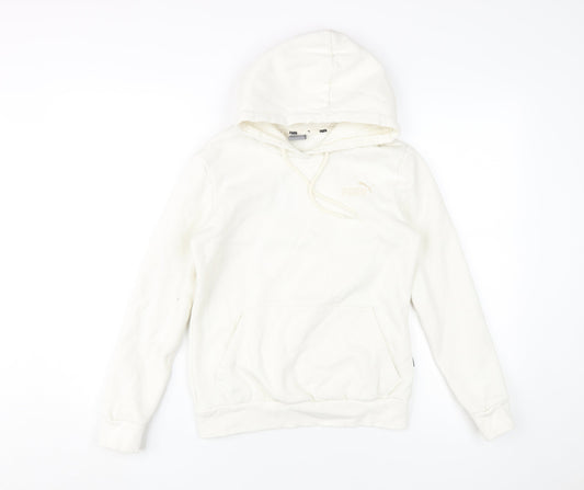 Puma Women's Ivory Hoodie XS - Trendy Sportswear