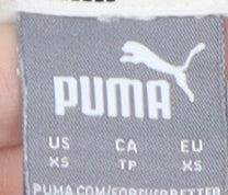 Womens UK Size XS PUMA Ivory Pullover Hoodie