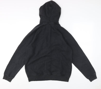 Adidas Men's Black Medium Pullover Hoodie with Logo