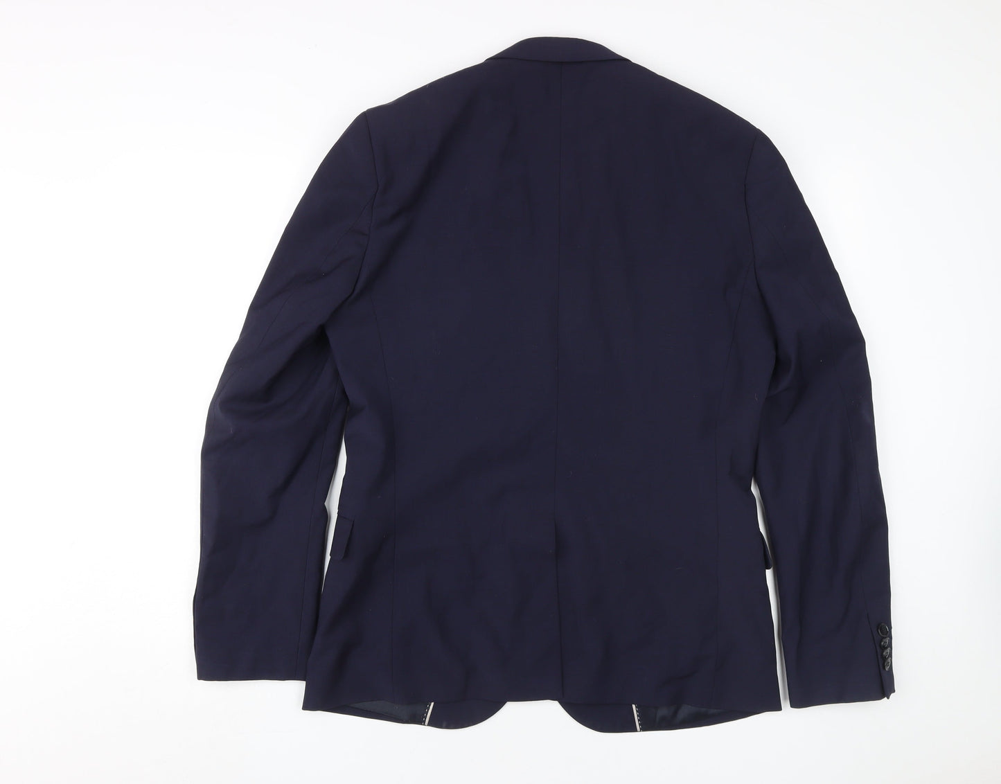 Mens UK Size 40 H&M Regular Blue Suit Jacket