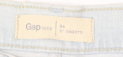 Gap Women's Blue Cut-Off Denim Shorts Size 4