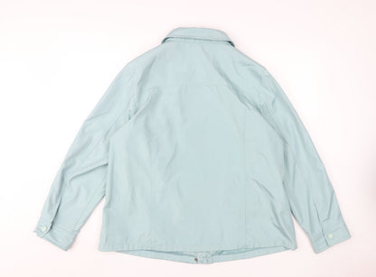Womens UK Size L Bonmarché Blue Basic Jacket