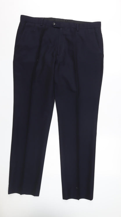 Next Men's Black Dress Pants - 36