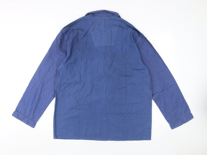 Maine New England Blue Button-Up Shirt M