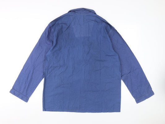 Maine New England Blue Button-Up Shirt M