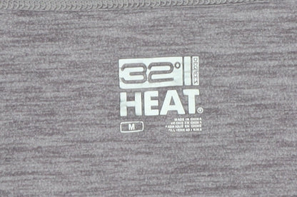 32 Degrees Women's Grey Long Sleeve T-Shirt, M