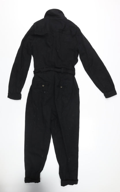 John Lewis Women's Black XS Collared Jumpsuit