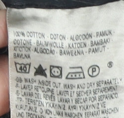 Levi's Men's Black Distressed Bermuda Denim Shorts Size 28