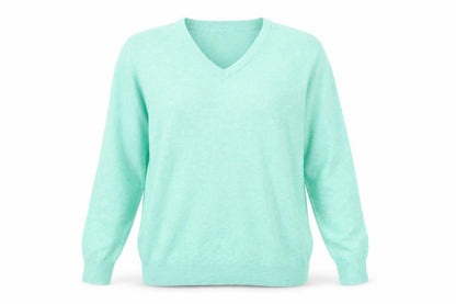 Womens UK Size L Cotton Traders Green Pullover Jumper
