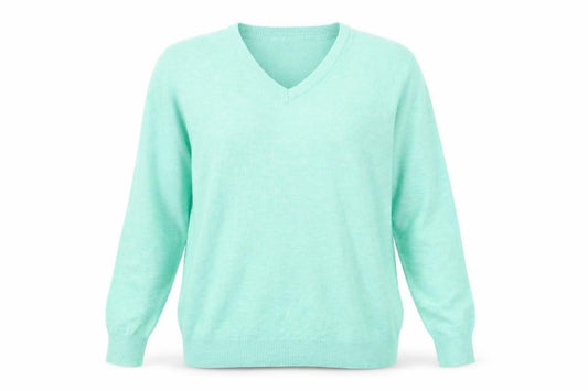 Womens UK Size L Cotton Traders Green Pullover Jumper