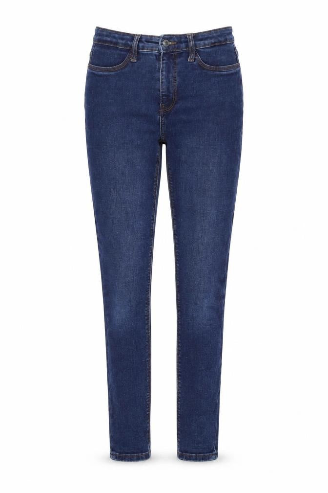 Womens UK Size 10 MNG Slim Fit Skinny Blue Jeans