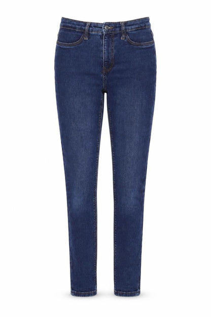 Womens UK Size 10 MNG Slim Fit Skinny Blue Jeans