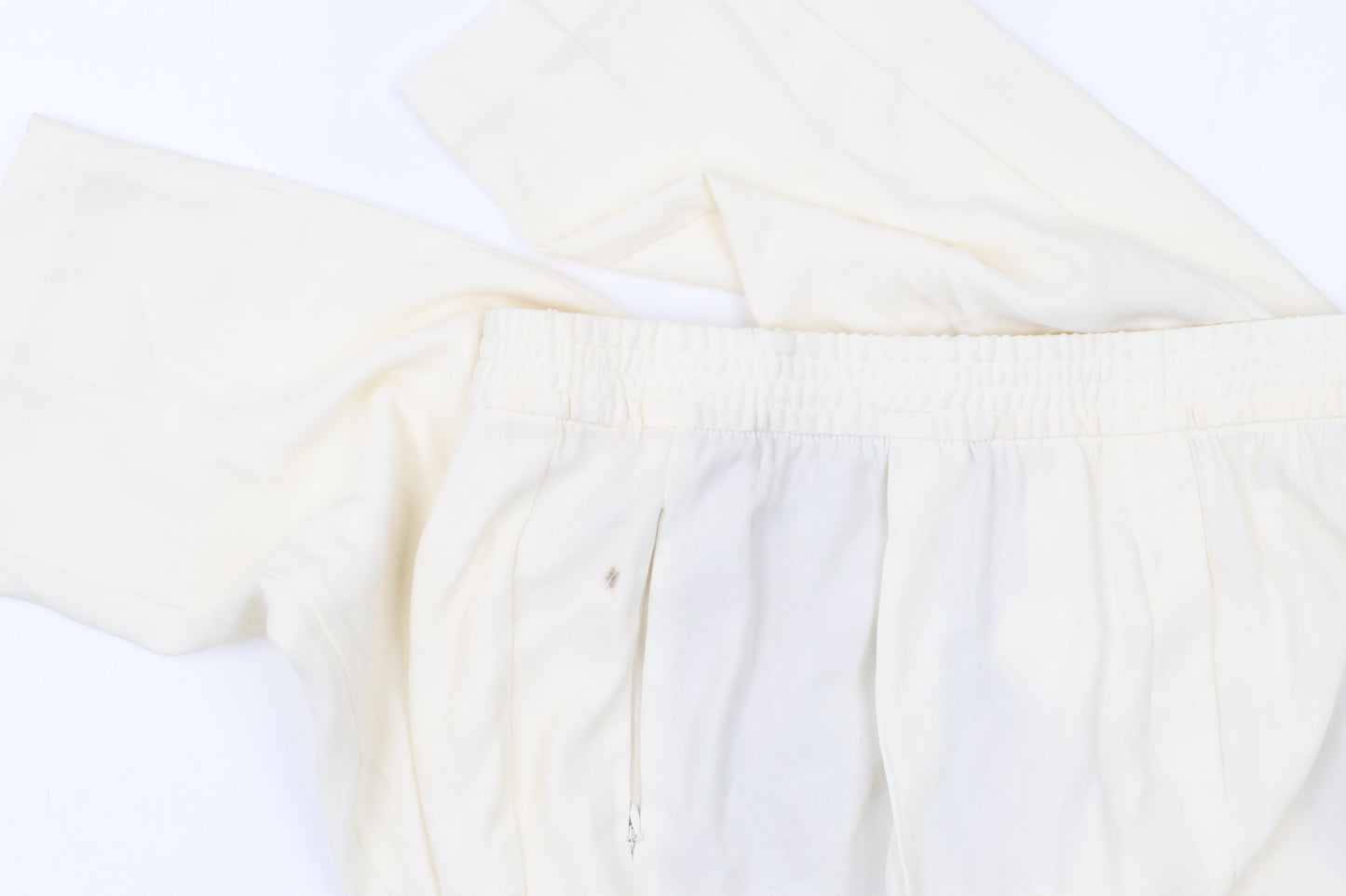 Marks and Spencer Women Ivory Jogger Trousers Size 18