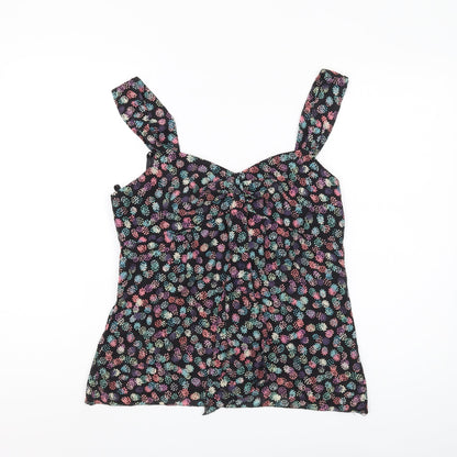 Womens UK Size 8 Ted Baker Multicoloured Camisole Tank