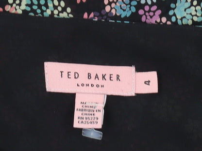 Womens UK Size 8 Ted Baker Multicoloured Camisole Tank