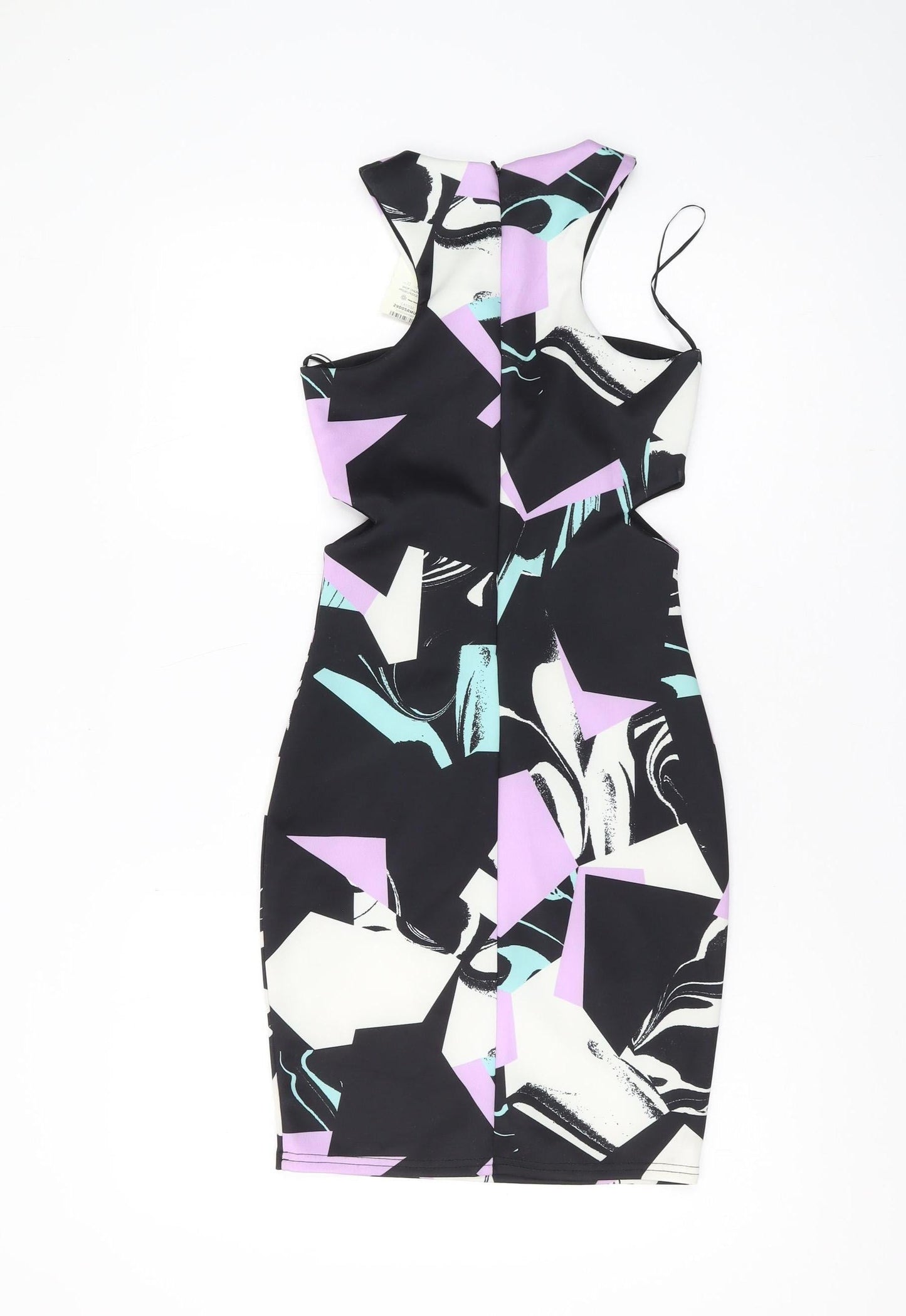 Miss Selfridge Women's Multicoloured Bodycon Dress Size 4