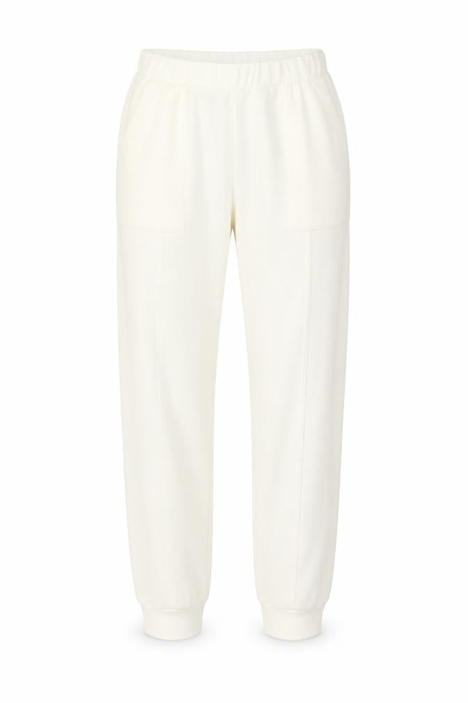 Womens UK Size S ASOS Regular Fit Jogger Ivory Trousers